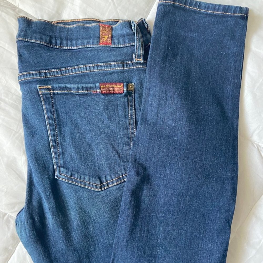 7 for All Mankind skinny jeans